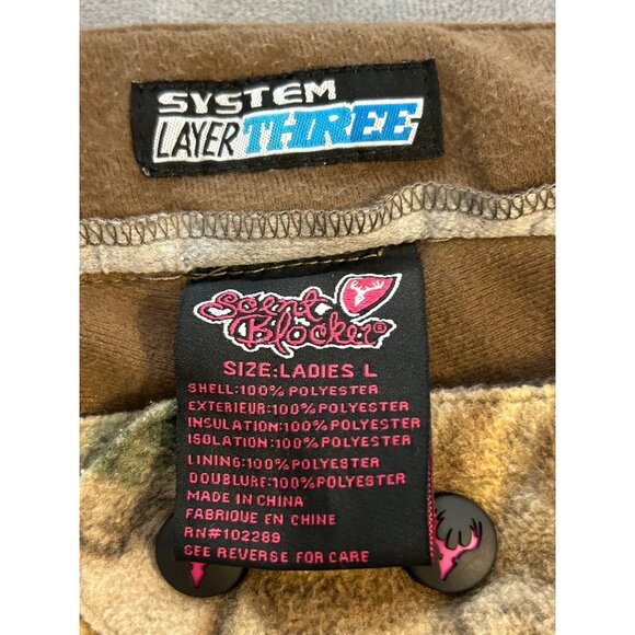 Ladies Large System Layer 3 Camo Hunting Pants Scent Blocker Thick Fleece Warm - Picture 3 of 9